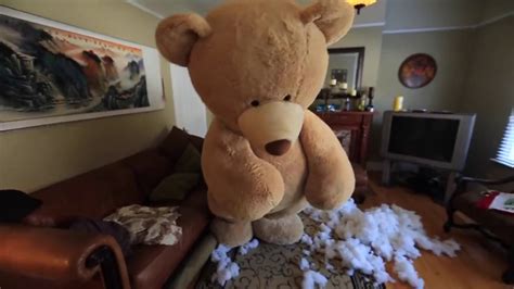 prank teddy bear